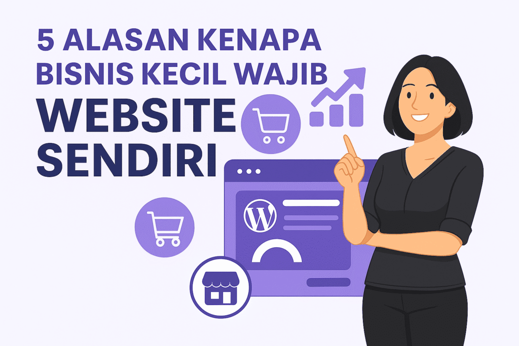 5 Alasan Kenapa Bisnis Kecil Wajib Punya Website Sendiri